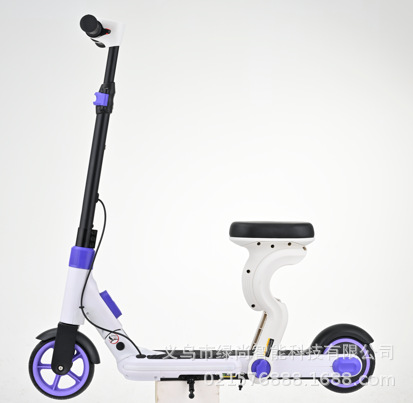 Children's Folding Electric Scooter, Standing Riding Mini Single Pedal Balance Car, Two-Wheel Scooter Wholesale