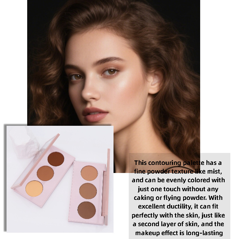 Universal Makeup Palette - Highlighter Matte & Side Contour Concealer And Shadow Beauty Cosmetics Set For All Skin Types_voghion.com