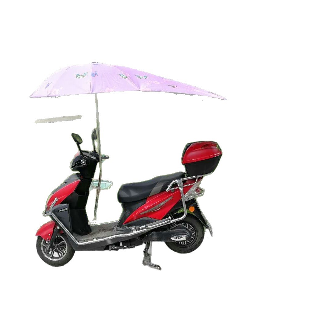 Directo de fábrica de vinilo de mariposa coche eléctrico paraguas batería coche cola de milano paraguas plegable sombrilla al por mayor