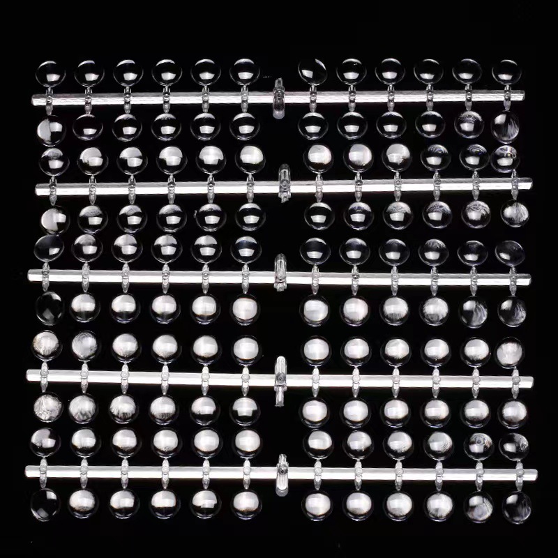 Tarjeta de color de punto de esmalte de uñas Tablero de pantalla de color de pegamento de esmalte de uñas botella inferior tapa de la botella tarjeta de color foto Doudou pieza de uñas una botella un color