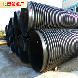 联塑HDPE增强缠绕结构B型管(克拉管）化工医院排污水管国标认证