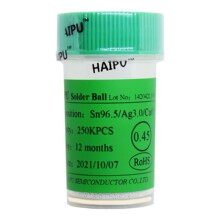 㽺���b���� SAC305 �o�U BGA �a�� 0.45mm  250K ��ӷ��b����