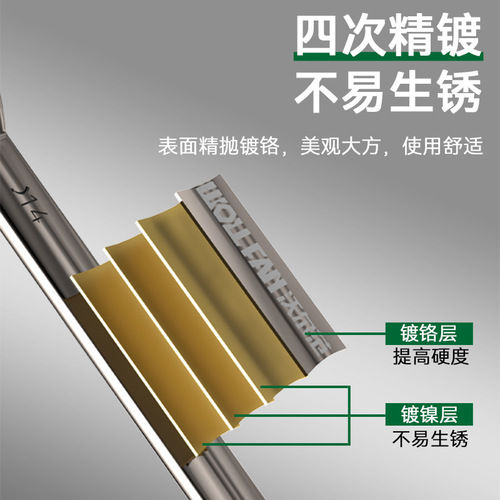 Double-headed black nickel plum blossom ratchet wrench 72 teeth multi-specification labor-saving manual two-way fast wrench wrench tool