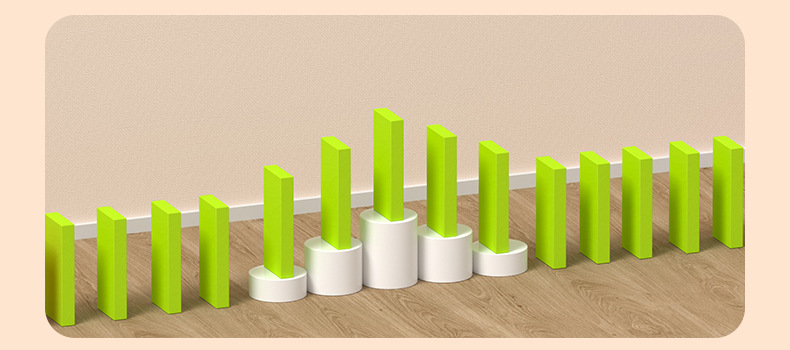 Large Wooden Building Blocks And Domino Set For Kids Educational_voghion.com