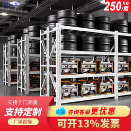 货架工厂仓储仓库家用中型陈列架批发重型超强承重层板多层置物架