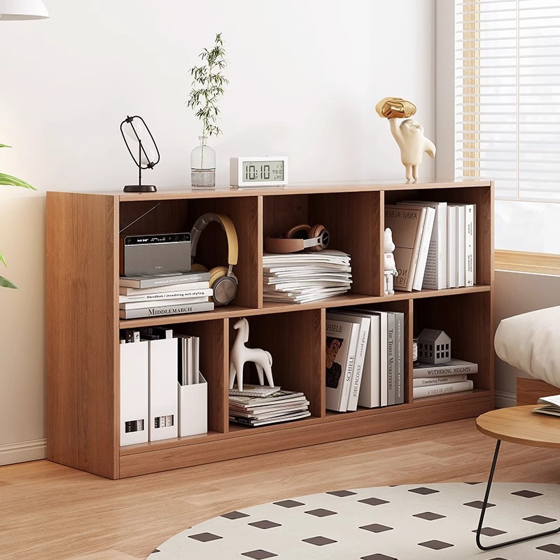 Estante de libro simple estante de piso sala de estar armario combinado armario de casa armario de almacenamiento armario de dormitorio armario bajo librería