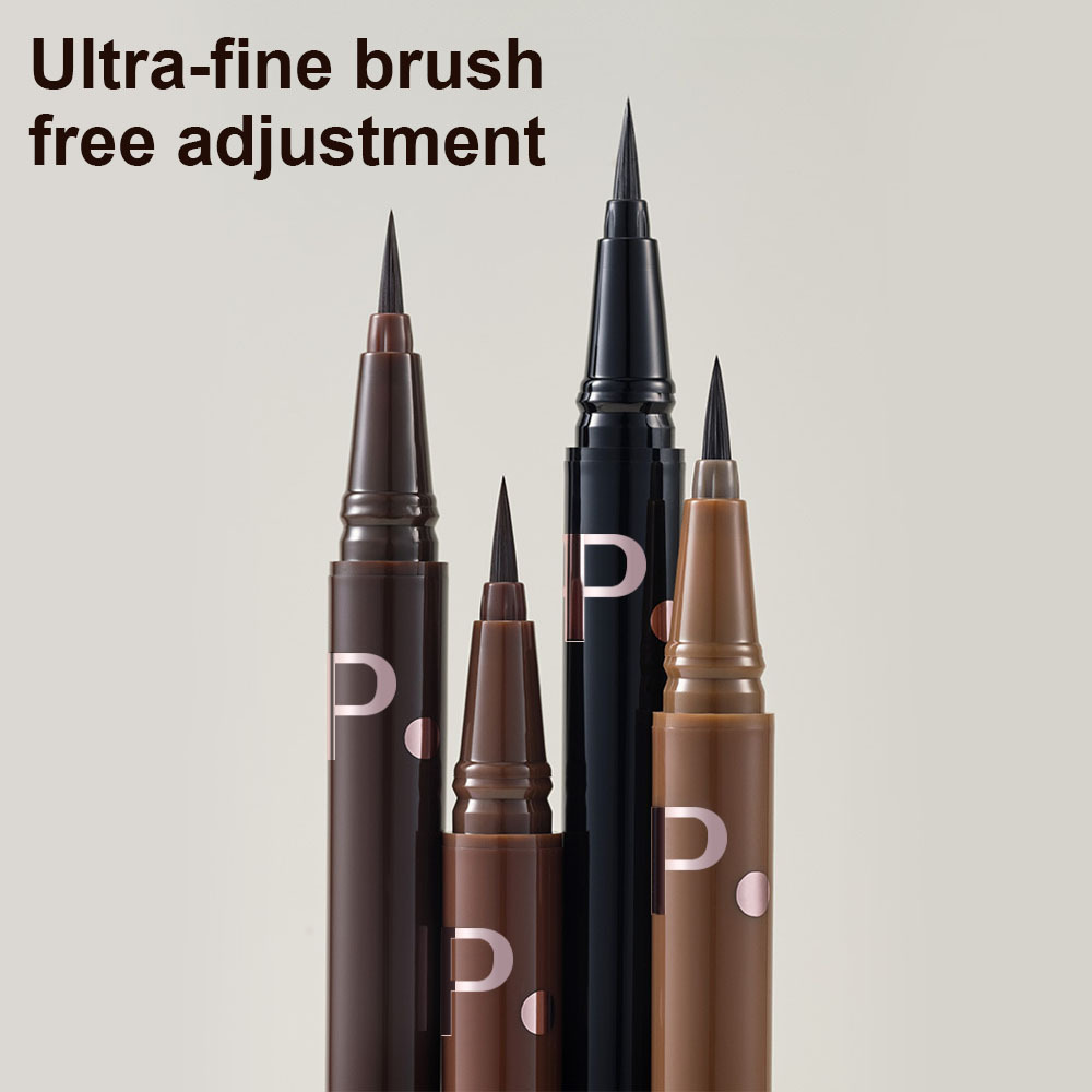 Amazon PAGE VINE explosivo fibra de cabeza de lápiz de línea de ojos suave impermeable sin quitar el maquillaje anti-salos transfronterizos