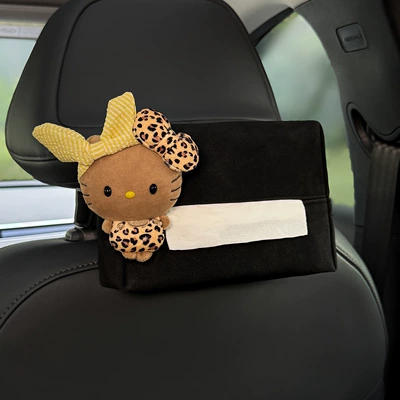 for the car interior for women — Car tissue box/set