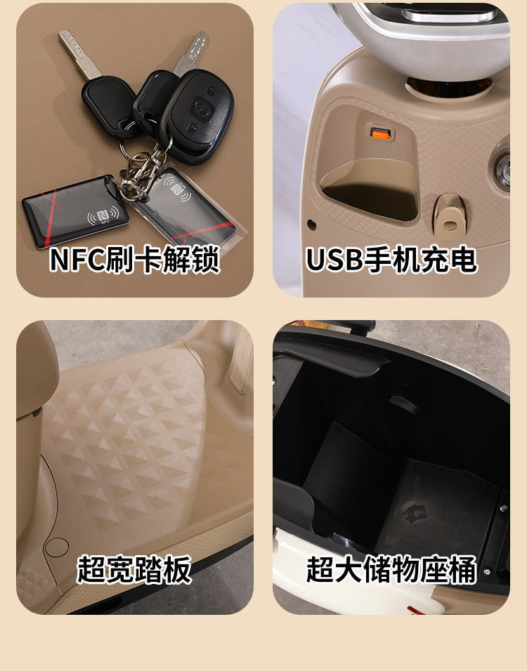 Cross-Border Wholesale of New Adult Electric Vehicles 60V72V, Men's and Women's Electric Scooters with License Plates, Long-Range Electric Motorcycles