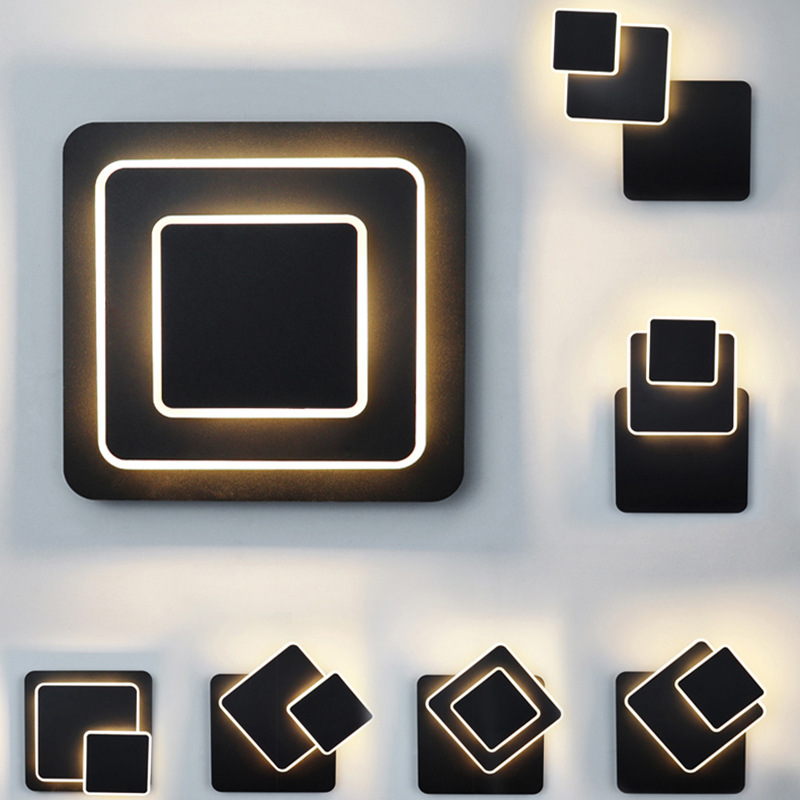 LED creative sconce for hotel for corridor