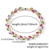 Platinum colored zirconium (17cm)