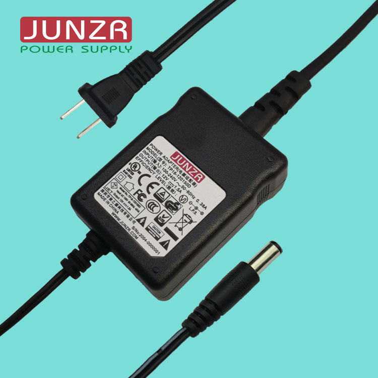 厂家直销12V 1.2A 1.5A 2A两头带线一体式电源适配器火牛充电器