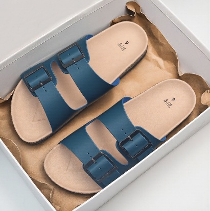 Sandalias de pareja de nuevo estilo de verano transfronterizo, zapatillas Birkenstock, zapatos de playa, moda casual, chanclas para hombres y mujeres