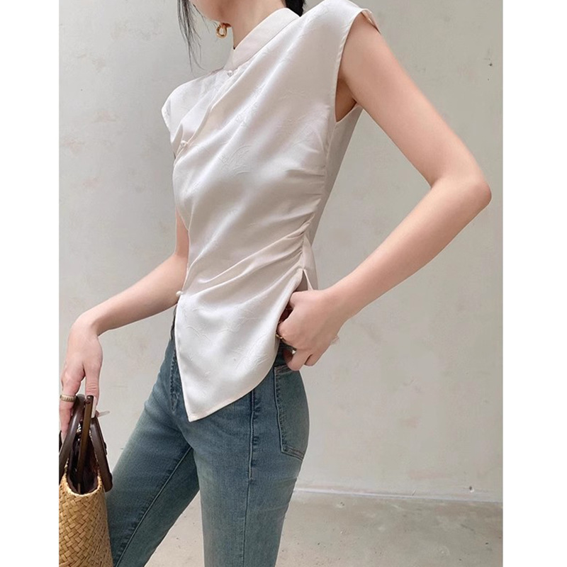 F9484 1230K ÁO SƠ MI NỮ HANTDC DÁNG ÔM BODY GỢI CẢM SEXY MÙA HÈ THỜI TRANG NỮ G04 SẢN PHẨM MỚI