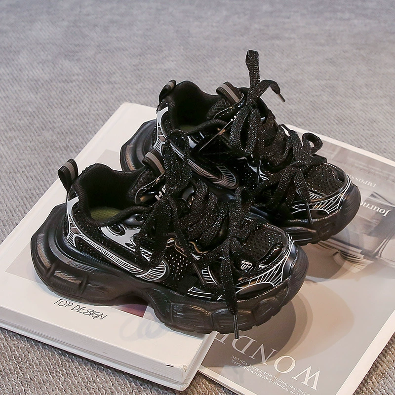 Breathable universal mesh sports shoes for leisure platform for men and women, trend of season