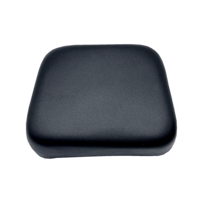 Electric car cushion Car Add Leather Cushion - black-cushion