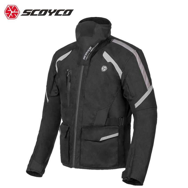Saiyu Scoyco traje de ciclismo motocicleta carreras tensión traje hombres resistente a la caída impermeable cálido invierno a prueba de viento