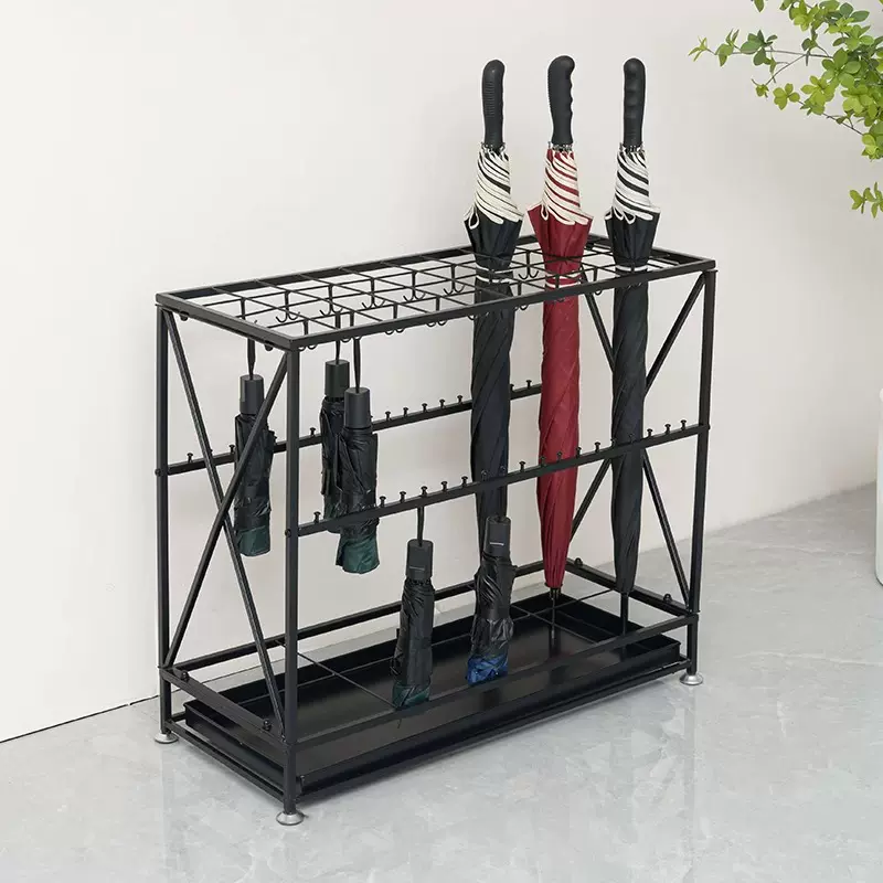 大厅雨伞收纳架 商用门口折叠伞架子 美甲店放伞架酒店大堂挂伞桶