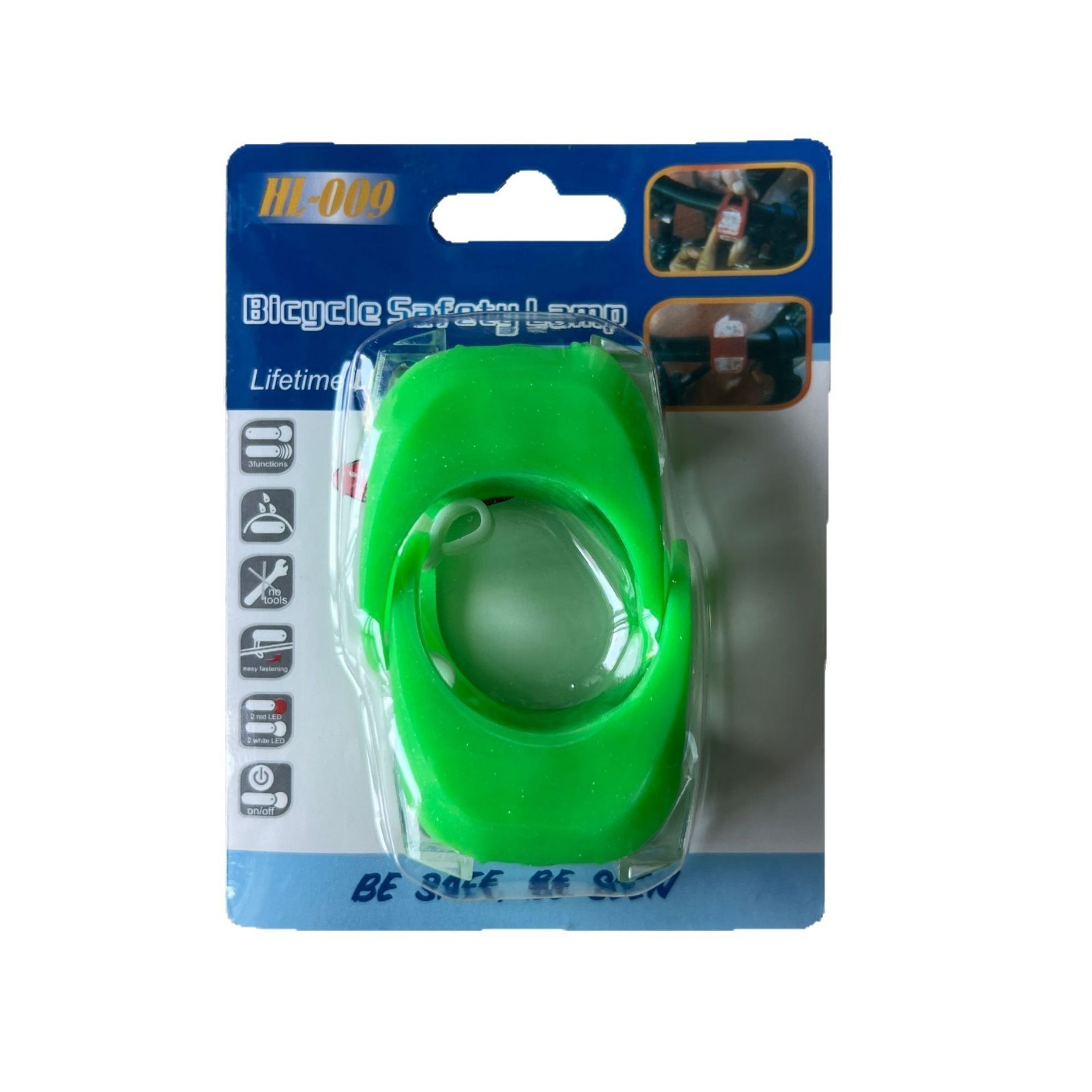 Luz de rana de bicicleta de montaña 6 generación 5 generación decoración de bicicletas lámparas de parpadeo lámparas de manillar lámparas de silicona 009 luz de rana