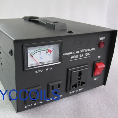 LR-1500W AC110V/220V自动单相交流变压稳压器1500W稳压器电源