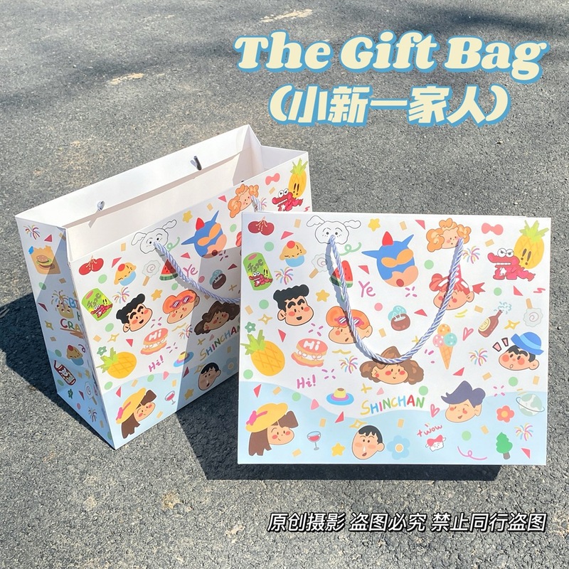 硬質段ボール製ギフトバッグ、在庫あり、工場直販、高品質、大容量、インスタ映え、お祭り用プチギフトバッグ|undefined