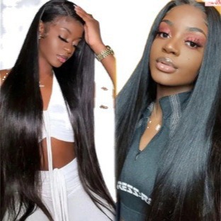 Women's Long Straight Synthetic Wig European American Style For Everyday Wear Available One Piece_voghion.com
