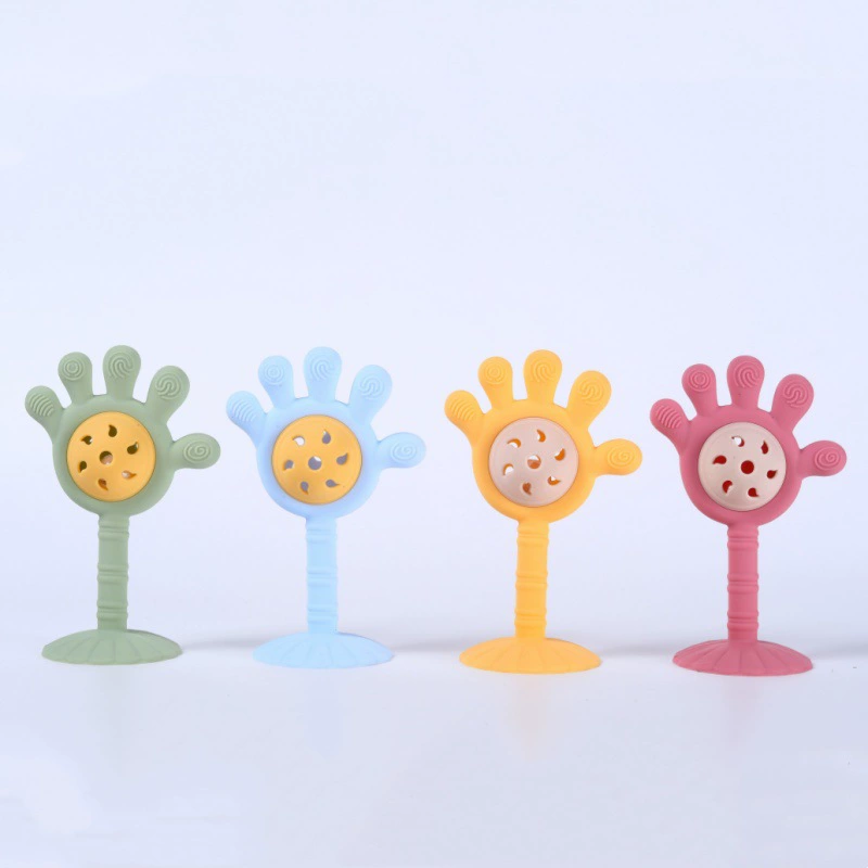 Children's teether, beanbag, silicone toy, 0-12 month