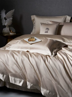 Cotton set, bedding, high-quality style, 4 piece set