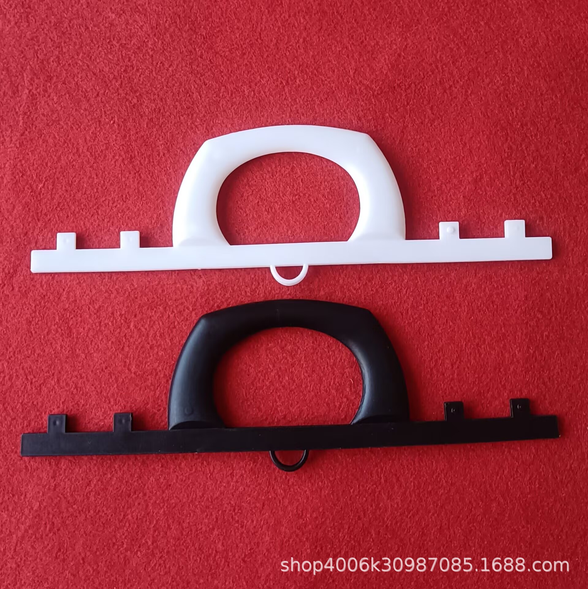 供应大小尺寸两耳朵包装礼品袋热封口手提白色新料PE袋手挽30*8.3