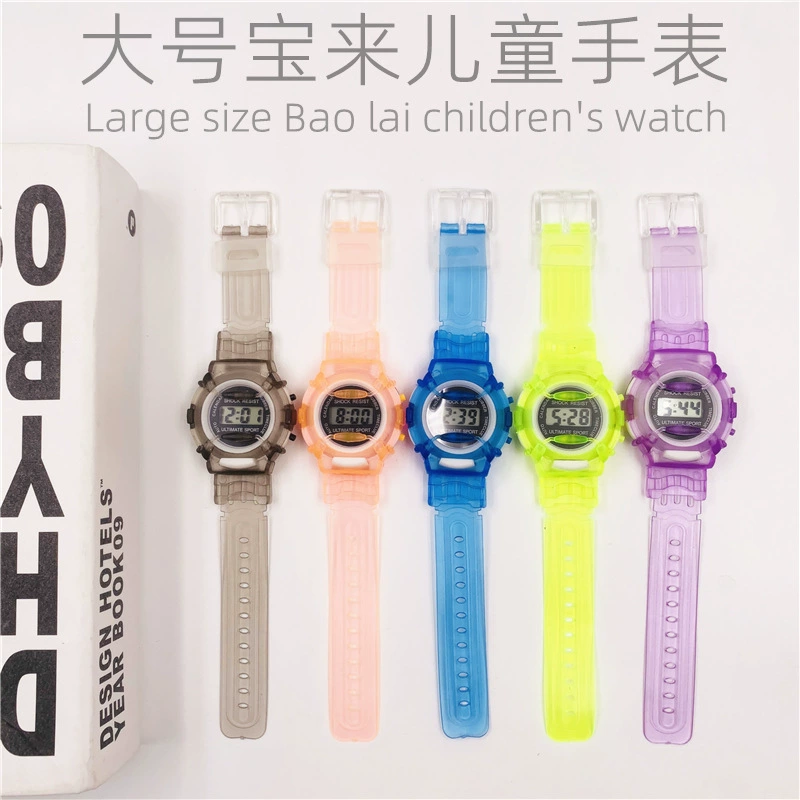 Прямые продажи с фабрики, детские желе, мультяшные электронные часы, многоцветный студенческий подарок, маленькие часы, поставка уличного киоска