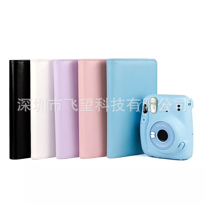 The 3-inch photo album 108 pages instax mini12/11/9/8/7 PU leather small card package album