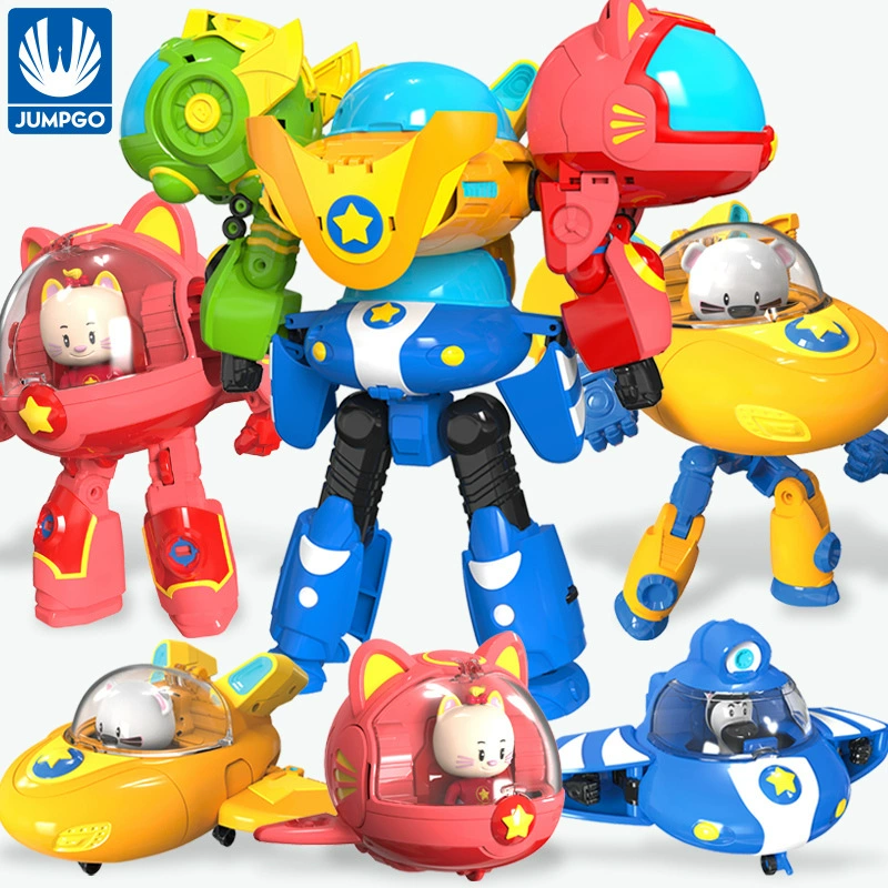 Подлинная мини-плюшивая медвежья Cloth Fan 4 Boma Star Megmus Дети Трансформирующийся робот Король горгонг Мак 3