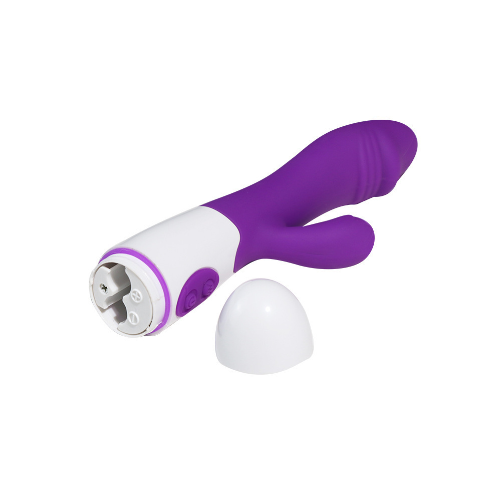 Jiuai G-Spot Vibrator for Women, Silicone Rechargeable Strong Vibration Adult Toy, Rose Red — detail image 17