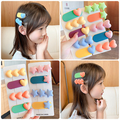 Kawaii Children's Hairpin for Girls Summer Side Bangs Hairpin Baby Fringe BB Hairpin Hair Accessory Hairpin Headpiece 