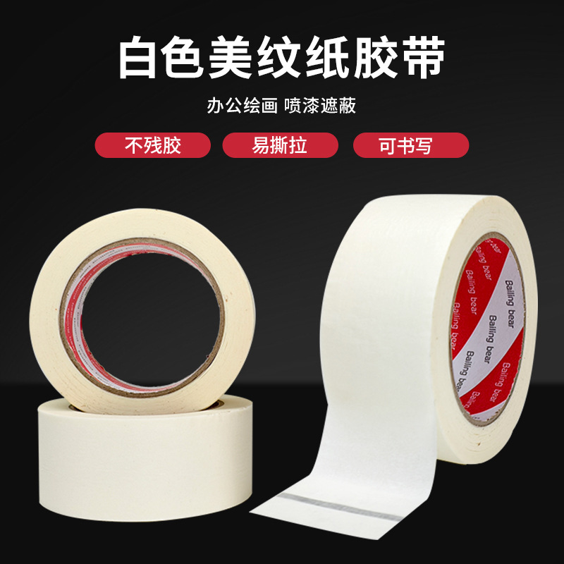 High viscosity decorative paper tape for door and window protection, beautiful seam decoration, indo