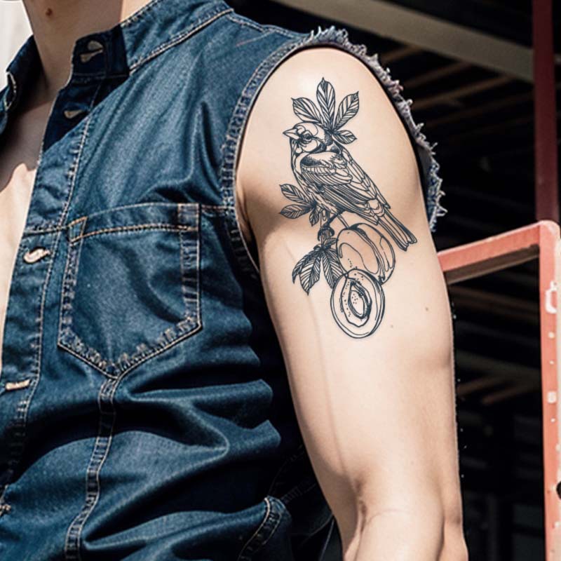 KT81-120の半永久草本のジュースの刺青のシールの花の腕の鎖骨は反射しません。