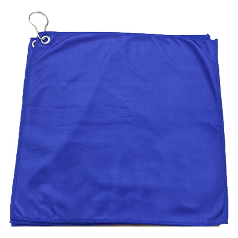 Golf Towel Printed Logo Hiking Buckle Towel Microfiber Thermal Transfer Rally Towel Customized