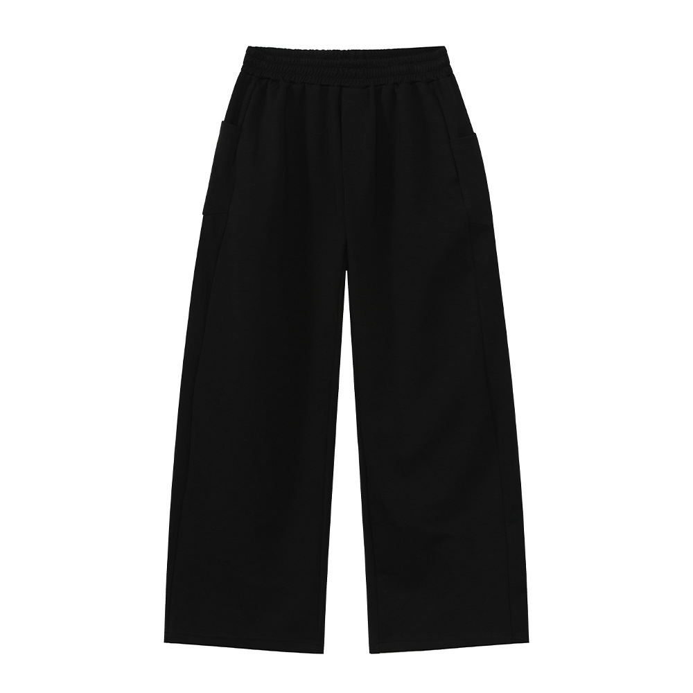 MTLCLOTHES para hombre | Coreano simple espacio botón de algodón cuello alto color sólido casual todo fósforo traje deportivo de moda