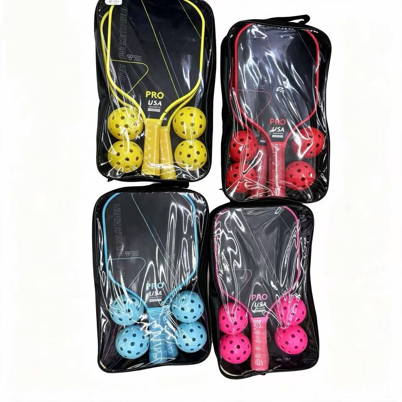 Pickleball racket for outdoor training, sports equipment for children and adults, college student version, ultra-light sports set