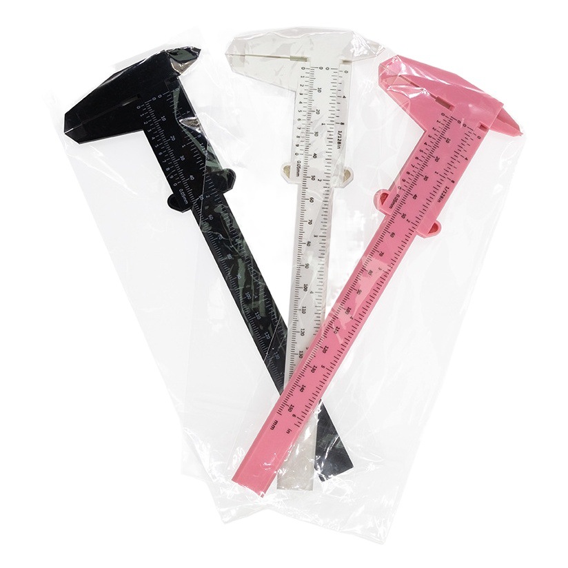 Eyebrow Tattoo Measuring Ruler for Balancing Eyebrow Shapes, Caliper for Measuring Eyebrow Designs, Precise Measuring Tool