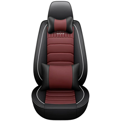 seat cover — Modelə uyğun (Original) oturacaq örtükləri - cys-c-15-wine-red-luxury-version-single-seat-11