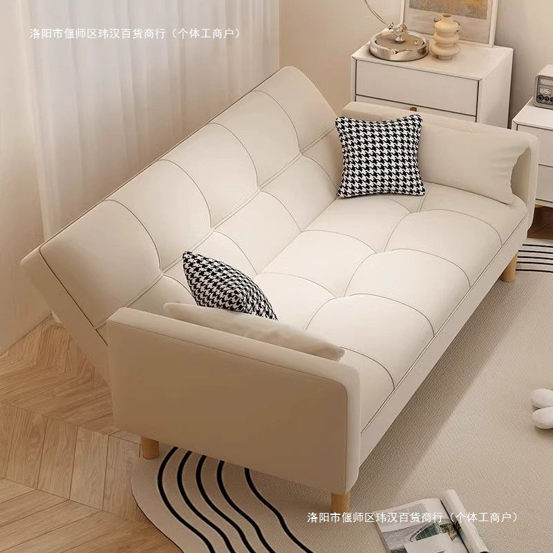 Small Apartment Multifunctional Lazy Sofa Bed Living Room Sofa Living Room Rental Room Folding Bed Apartment Simple Sofa Bed