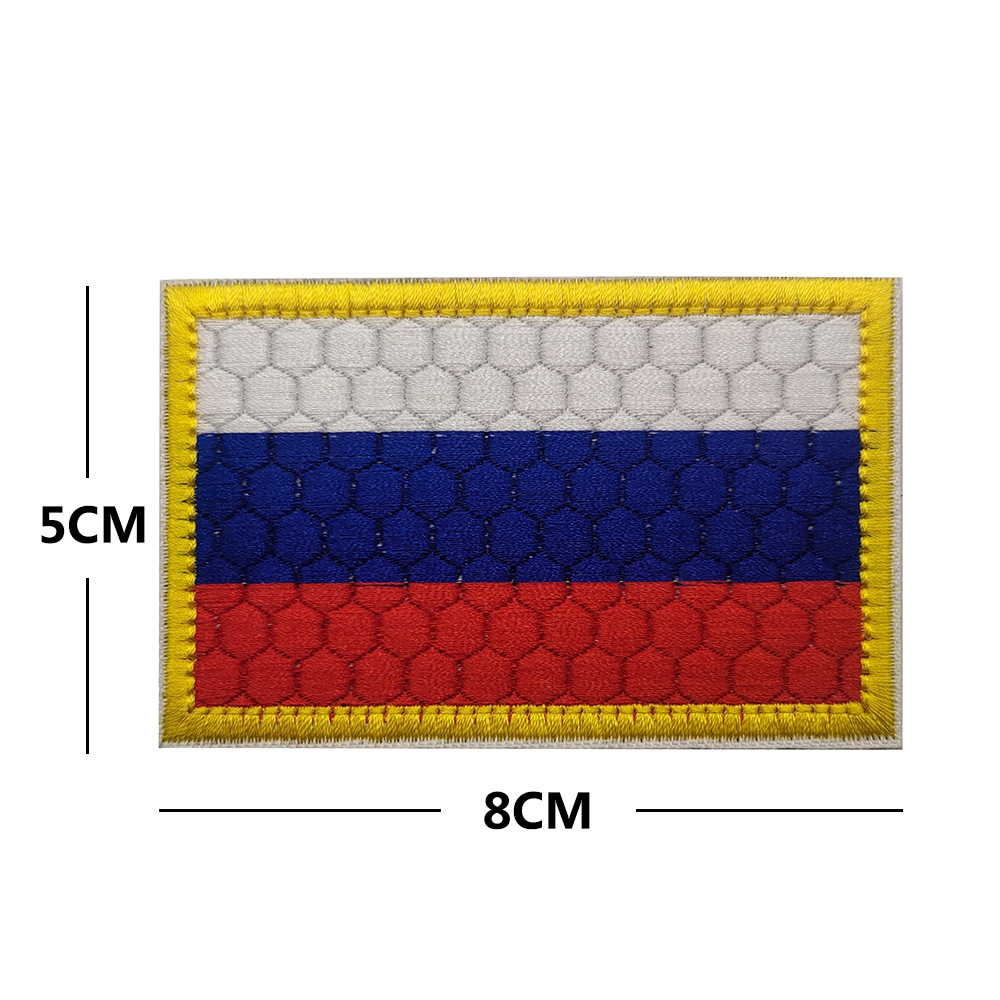 Ruso KGB fusbo FSB bordado velcro identificación insignia brazalete