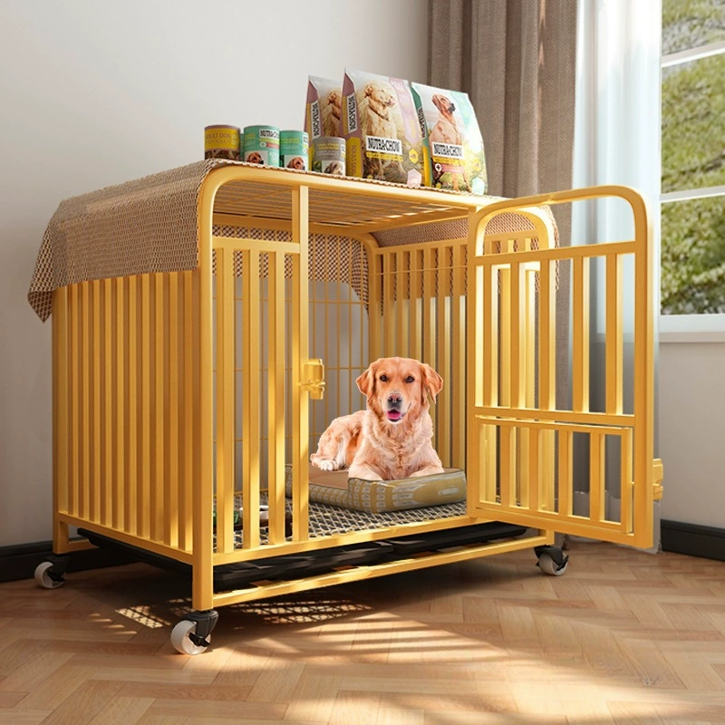 Клетка для собак среднего и крупного размера, золотистый ретривер, лабрадор, овчарка, клетка для домашних животных, домашняя клетка для маленьких и средних собак