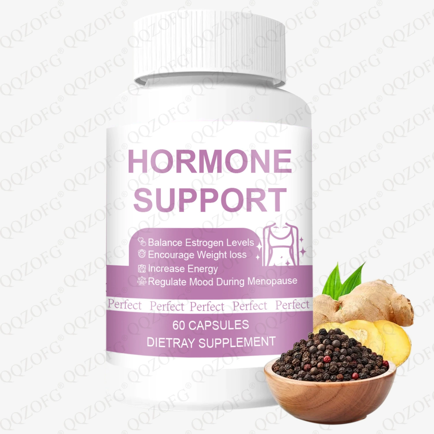 Кросс-граничная поставка Amazon: Капсулы Hormore Support - 60 капсул, производитель может OEM.