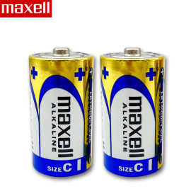 麦克赛尔/Maxell碱性2号电池C型电池LR14电池1.5V干电池