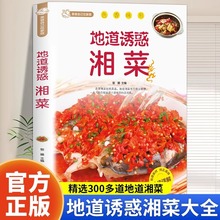 地道诱惑湘菜正版家常菜湘菜菜谱大全零基础学做菜食谱教程书籍