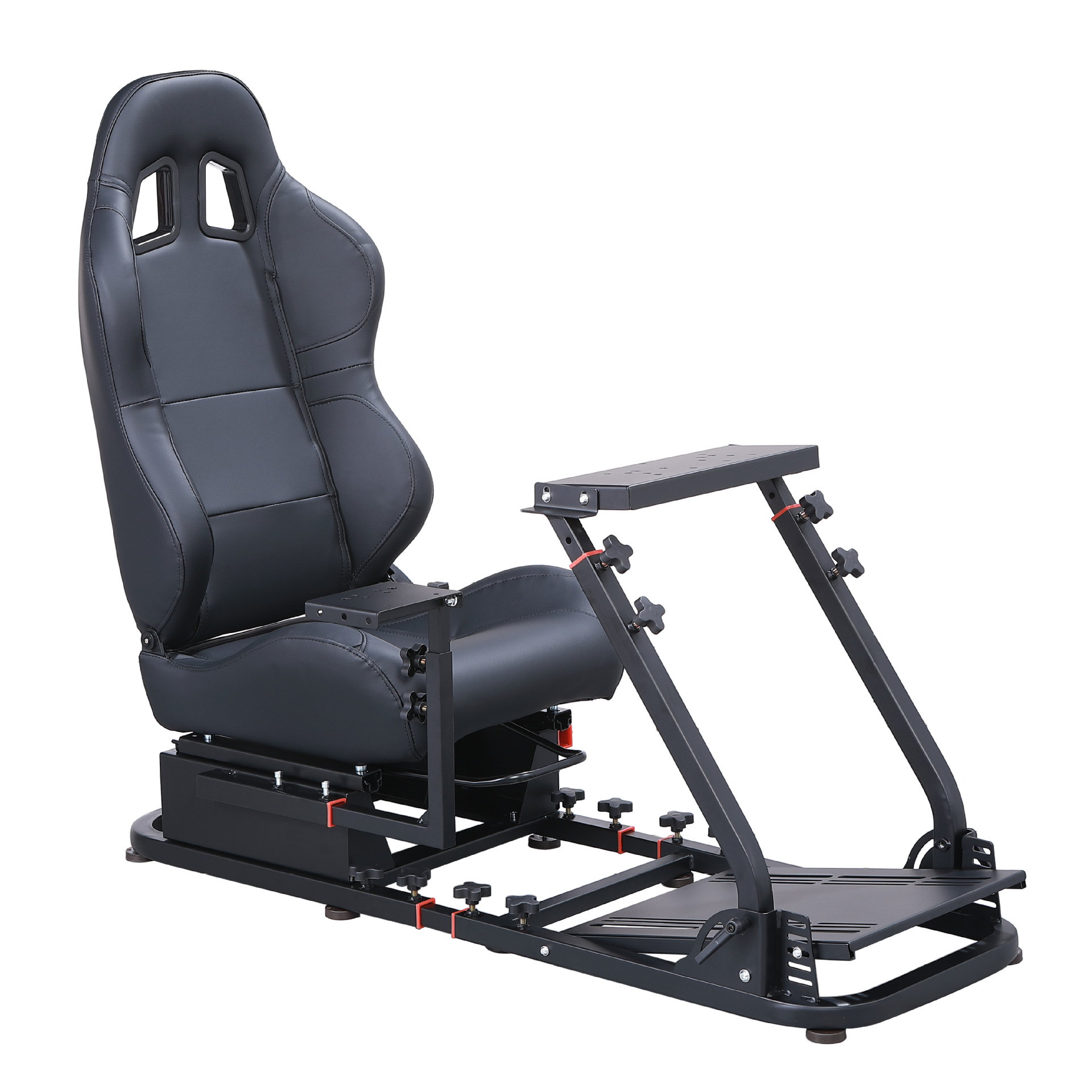 Imagen de suministro directo de fábrica Soporte de volante máximo Asiento de Carreras asiento de juego de simulación E-silla de deportes personalizada al por mayor