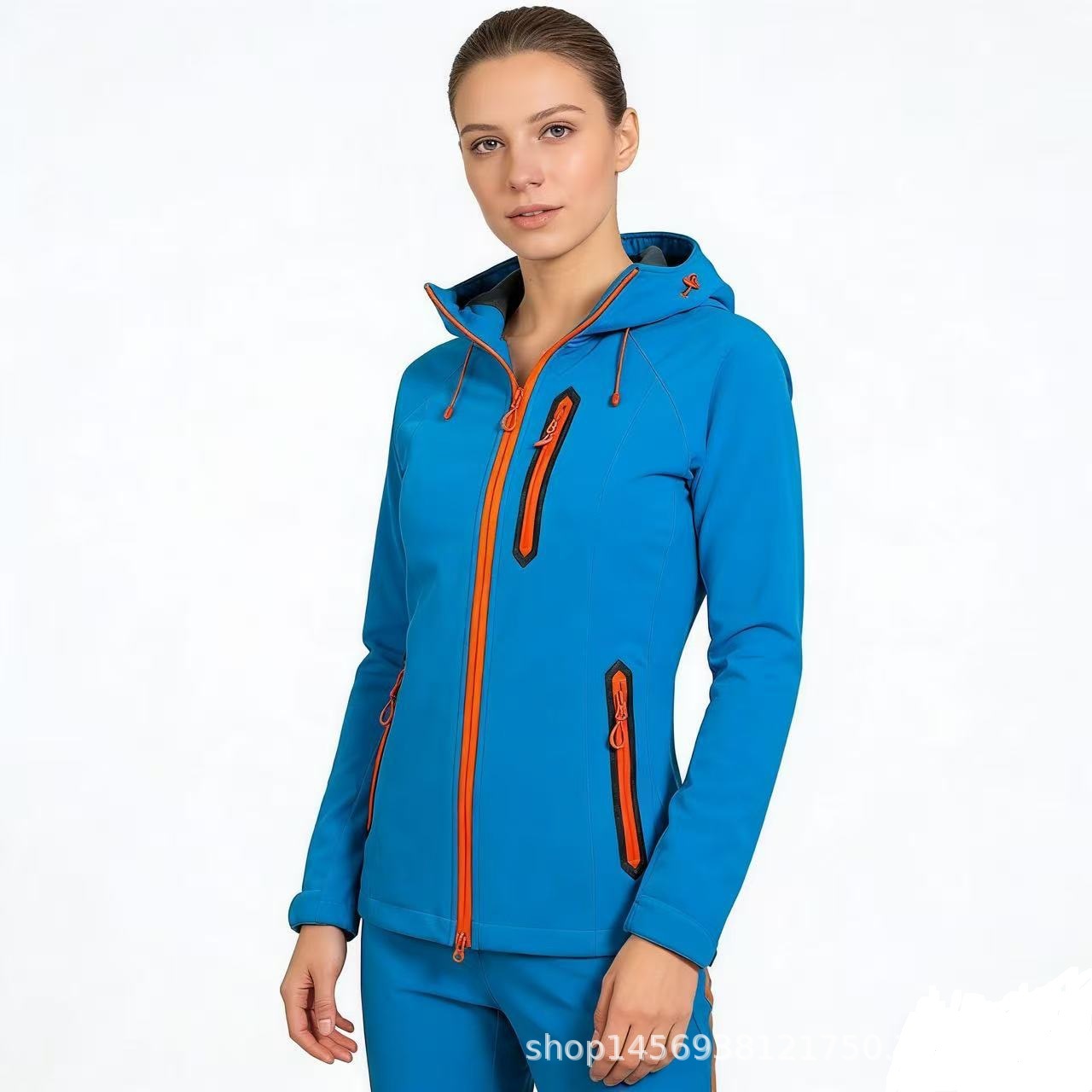 New Women's Cross-border EBAY Amazon WISH Outdoor Camping Mountain Sports Casual Charge Soft Shell Clothes