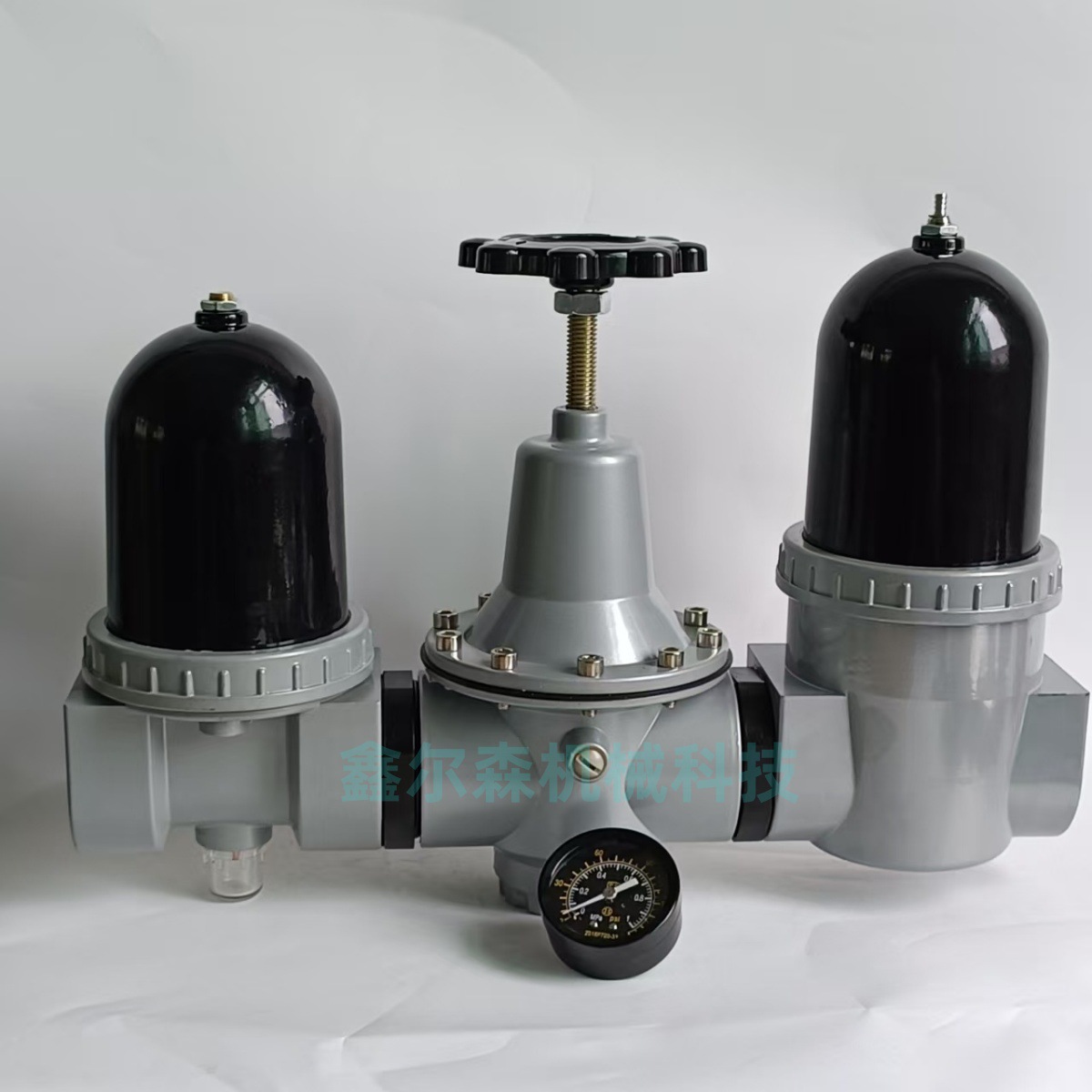 气源三联体QTY-50 QSL-50 QIU-50油水分离器 316不锈钢过滤减压阀